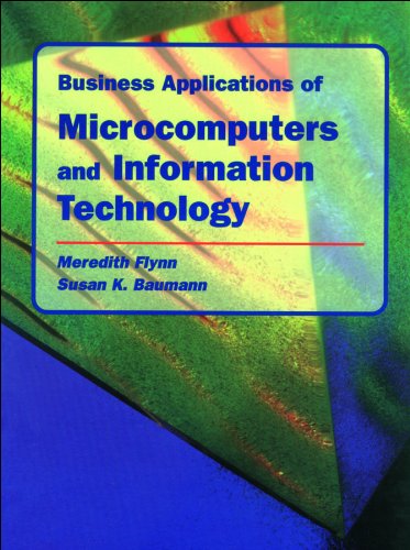 Stock image for Business Applications of Microcomputers and Information Technology for sale by HPB-Red