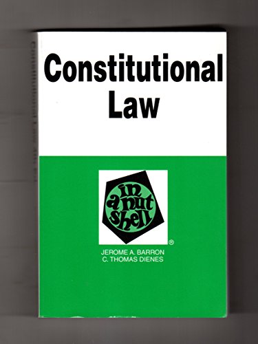 Stock image for Constitutional Law in a Nutshell (4th Ed) (Nutshell Series) for sale by WeSavings LLC