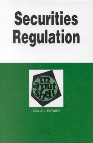 Beispielbild fr Securities Regulation in a Nutshell (6th ED) (In a Nutshell (West Publishing)) zum Verkauf von Wonder Book