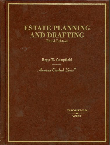 Imagen de archivo de Estate Planning and Drafting a la venta por ThriftBooks-Dallas