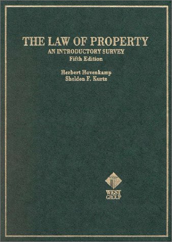 Stock image for The Law of Property : An Introductory Survey (American Casebooks) for sale by Irish Booksellers