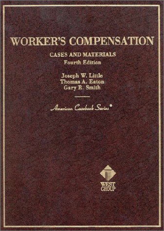 Beispielbild fr Cases and Materials on Workers' Compensation (American Casebook Series) zum Verkauf von Irish Booksellers