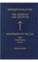 Imagen de archivo de Restatement of the Law, Torts--Products Liability a la venta por ThriftBooks-Atlanta