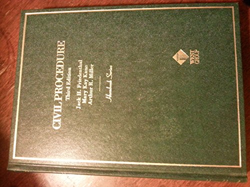 Stock image for Hornbook on Civil Procedure for sale by Better World Books