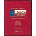 Stock image for Texas Family Code Annotated for sale by HPB-Red