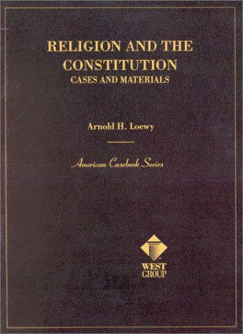 Imagen de archivo de Religion and the Constitution: Cases and Materials (American Casebook Series) a la venta por Mispah books