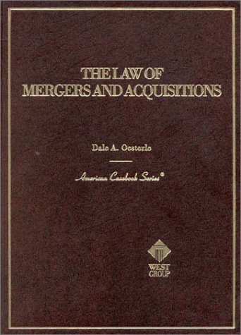 Imagen de archivo de The Law of Mergers and Acquisitions (American Casebook Series) a la venta por dsmbooks