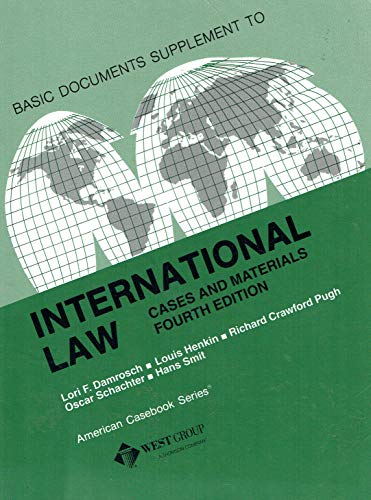 Imagen de archivo de Basic Documents Supplement to International Law: Cases and Materials a la venta por Wonder Book