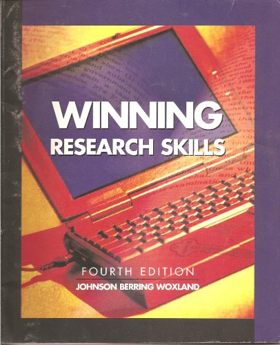 Beispielbild fr Winning Reasearch Skills [4th Edition, 1999] zum Verkauf von Wonder Book