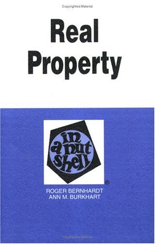 9780314238061: Real Property in a Nutshell (Nutshell Series)