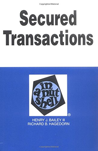 Beispielbild fr Secured Transactions in a Nutshell zum Verkauf von ThriftBooks-Atlanta