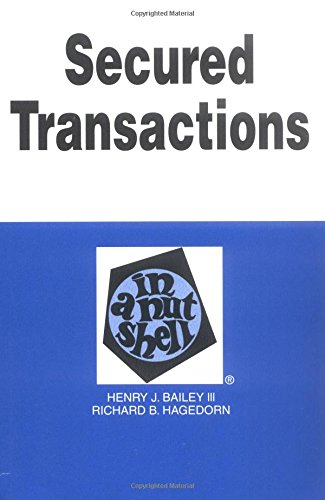 Stock image for Secured Transactions in a Nutshell for sale by ThriftBooks-Atlanta