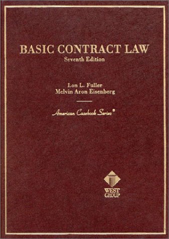 Imagen de archivo de Basic Contract Law (American Casebook Series) a la venta por savehere619