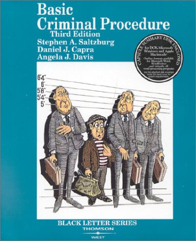 Beispielbild fr Black Letter on Basic Criminal Procedure zum Verkauf von ThriftBooks-Atlanta