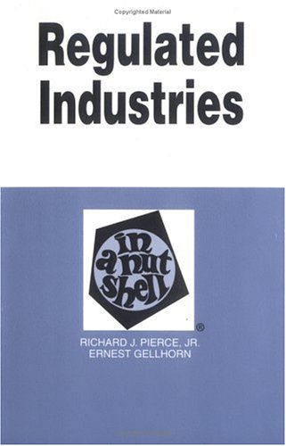 Imagen de archivo de Regulated Industries in a Nutshell a la venta por HPB-Diamond