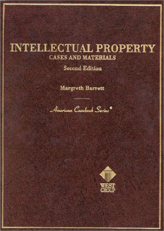 Stock image for Barrett's Cases and Materials on Intellectual Property, 2d (American Casebook Series®) (American Casebook Series and Other Coursebooks) for sale by HPB-Red