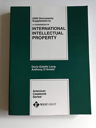 Beispielbild fr Documents to a Coursebook in Intellectual Property zum Verkauf von Dunaway Books