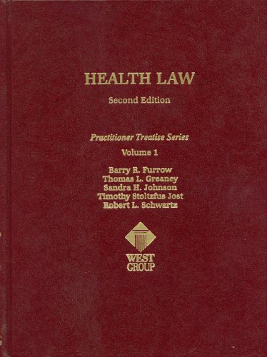 Stock image for Health Law Second Edition Volume One (Practitioner's Treatise Series) for sale by ThriftBooks-Dallas