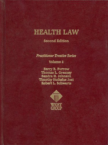 Beispielbild fr Health Law, Second Edition (Practitioner Treatise) (Practitioner's Treatise Series) zum Verkauf von Better World Books