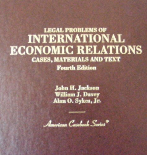 9780314246608: International Economic Relations