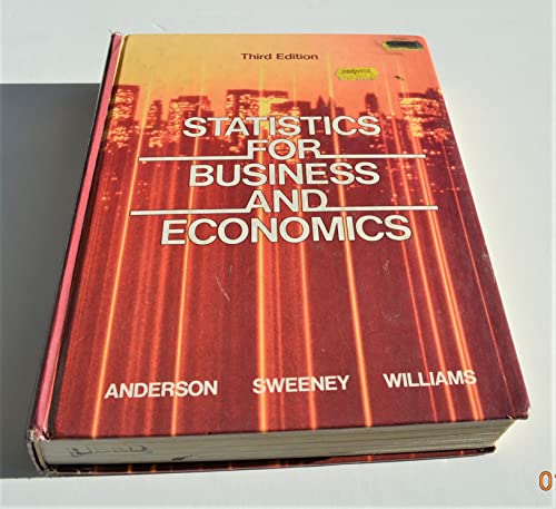 Stock image for Statistics for business and economics for sale by SecondSale