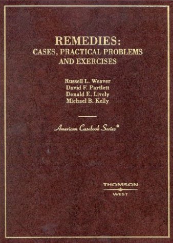 Beispielbild fr Remedies: Cases, Practical Problems and Exercises (American Casebook Series) zum Verkauf von HPB-Red