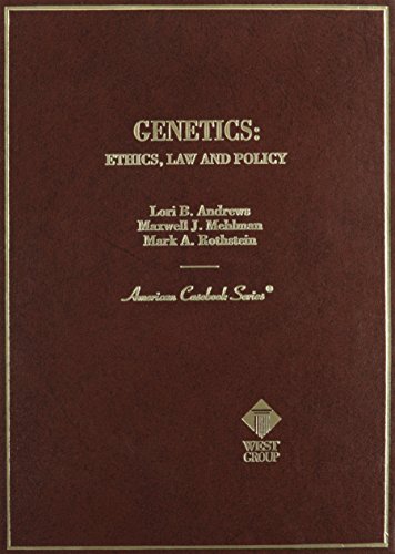 Beispielbild fr Genetics : Ethics, Law, and Policy zum Verkauf von Better World Books