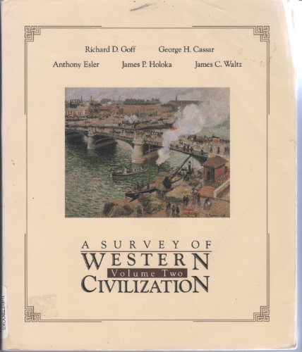 Imagen de archivo de Survey of Western Civilization Volume Tw a la venta por ThriftBooks-Atlanta