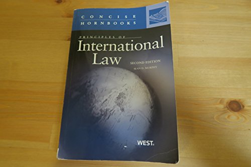 Beispielbild fr Principles of International Law (Concise Hornbook Series) zum Verkauf von BooksRun