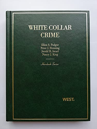 Stock image for White Collar Crime (Hornbooks) for sale by SecondSale