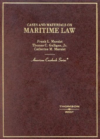 Stock image for Maraist, Galligan and Maraist's Cases and Materials on Maritime Law (American Casebook Series]) for sale by ThriftBooks-Dallas