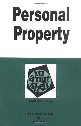 

Personal Property in a Nutshell (Nutshells)