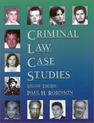 Imagen de archivo de Criminal Law Case Studies a la venta por Better World Books