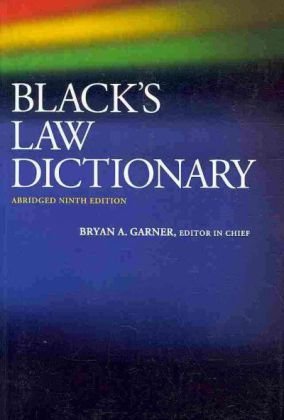 

Black's Law Dictionary, Abridged, 9th