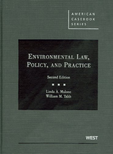 Stock image for Environmental Law, Policy, and Practice (American Casebook Series) for sale by SecondSale