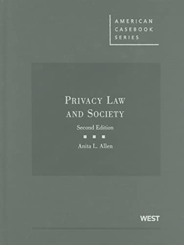 Beispielbild fr Privacy Law and Society (American Casebook Series) zum Verkauf von SecondSale