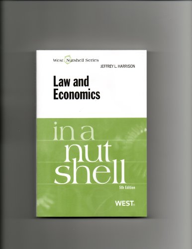 Stock image for Law and Economics in a Nutshell, 5th (Nutshell Series) for sale by Wonder Book