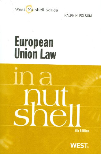 Stock image for European Union Law in a Nutshell for sale by Anybook.com