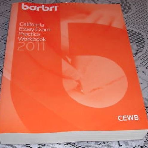 9780314271143: Barbri California Essay Exam Practice Workbook (CEWB 2011-2012) (California Bar Exam) by BAR/BRI (2011-08-01)