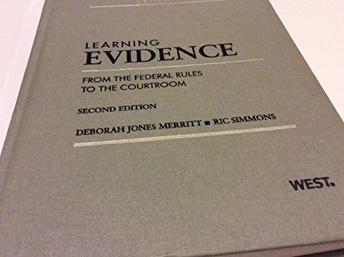 Stock image for Learning Evidence: From the Federal Rules to the Courtroom for sale by ThriftBooks-Atlanta