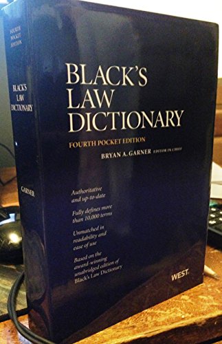 9780314275448: Black's Law Dictionary