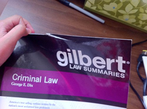 Imagen de archivo de Gilbert Law Summaries on Criminal Procedure a la venta por Goodwill Southern California