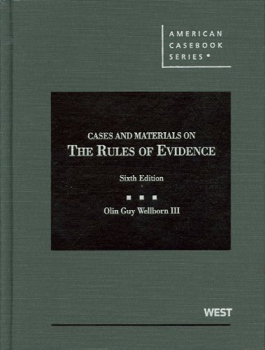 Imagen de archivo de Cases and Materials on the Rules of Evidence, 6th Edition (American Casebook) a la venta por HPB-Red