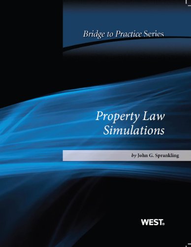 Beispielbild fr Property Law Simulations: Bridge to Practice zum Verkauf von Revaluation Books