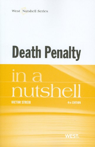Stock image for Death Penalty in a Nutshell (Nutshells) for sale by HPB-Red