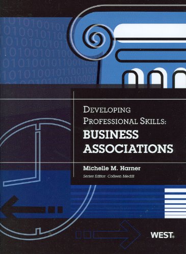 9780314279606: Developing Professional Skills: Business Associations