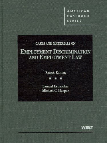 9780314280374: Cases and Materials on Employment Discrimination and Employment Law (American Casebook Series)