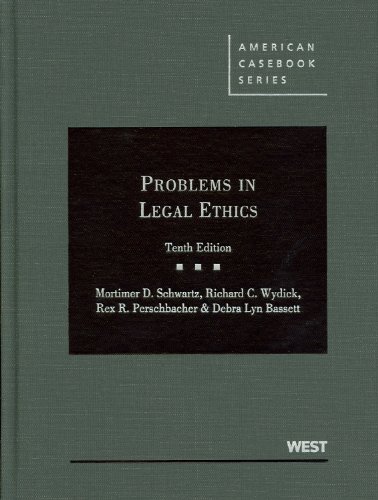 9780314280497: Problems in Legal Ethics (American Casebook Series)