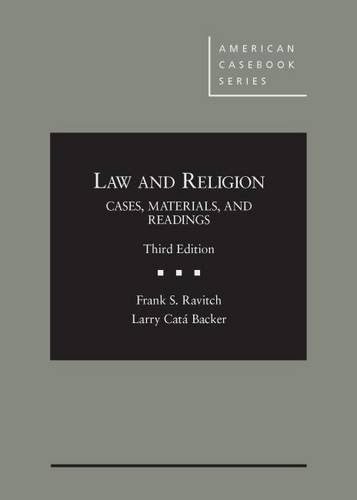 9780314284075: Law and Religion: Cases, Materials, and Readings
