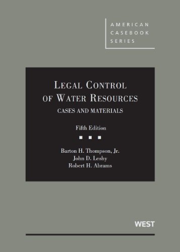 9780314284853: Legal Control of Water Resources: Cases and Materials